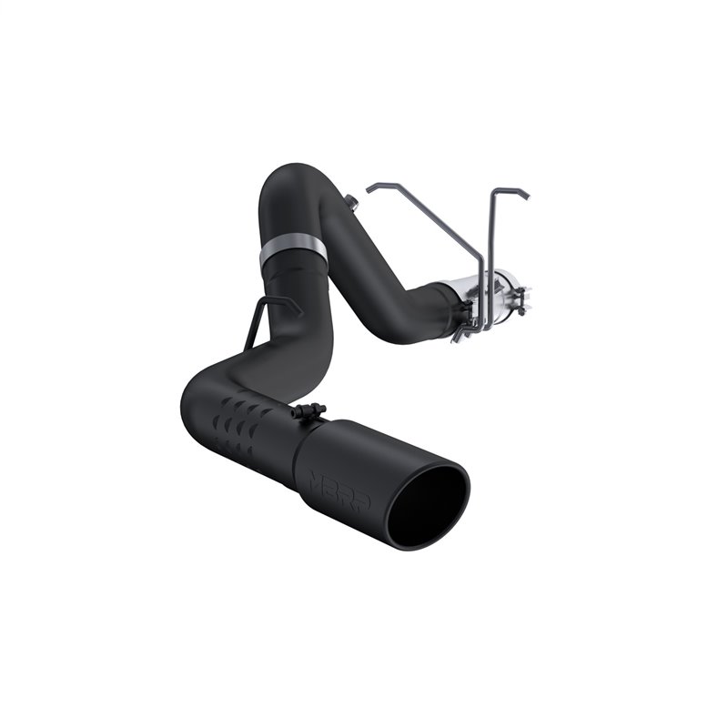 MBRP | Filter Back, Single Side, Black - Silverado / Sierra 2500 HD / 3500 HD 6.6L 2011-2019 MBRP Cat-Back Exhausts