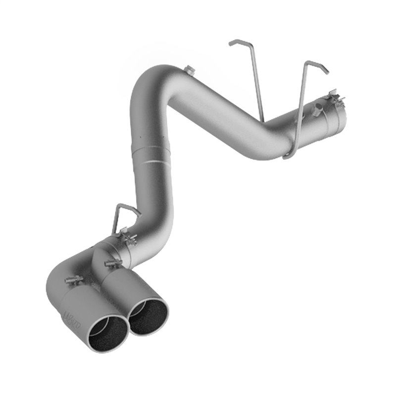 MBRP | Filter Back,Dual Outlet Single Side,AL - Silverado / Sierra 2500 HD / 3500 HD 6.6L 2011-2019 MBRP Cat-Back Exhausts