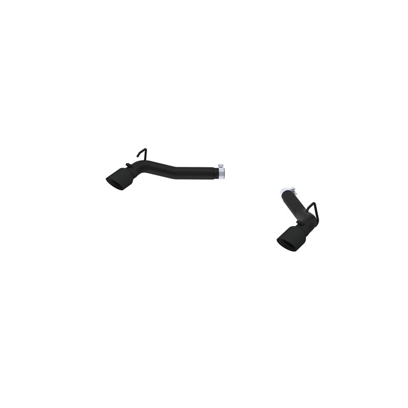 MBRP | Axle Back, Muffler Delete, BLACK - Camaro SS / ZL1 6.2L 2010-2015