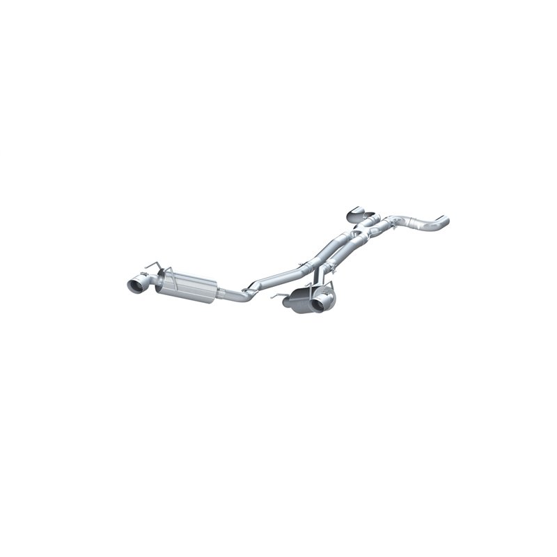 MBRP | Dual Cat Back, Round Tips, XP - Camaro LS / LT 3.6L 2010-2015 MBRP Cat-Back Exhausts