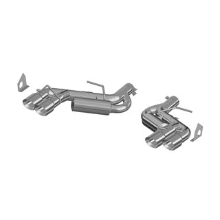 MBRP | Dual Axle Back Quad Tips AL - Camaro 6.2L 2016-2022