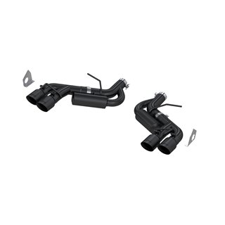 MBRP | Dual Axle Back,Quad Tips, BLACK - Camaro 6.2L 2016-2022 MBRP Axle-Back Exhausts