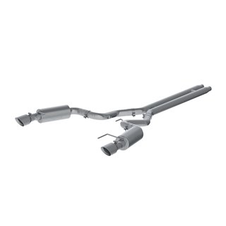 MBRP | Cat Back,Dual Split Rear,Street PRO - Mustang 5.0L 2015-2017 MBRP Cat-Back Exhausts