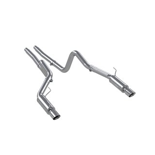 MBRP | Cat Back, Dual Split Rear,Race XP - Mustang GT / Shelby GT500 4.6L / 5.4L 2005-2010