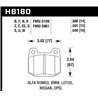 Hawk | HT-10 REAR Brake Pad Sets - 350Z / STI / EVO 8-9