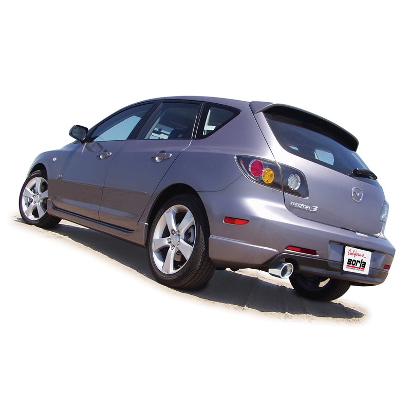 Borla | Cat-Back Exhaust - 3 2.3L 2004-2009