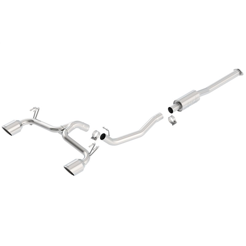 Borla | Cat-Back Exhaust S-Type - Lancer Ralliart / Ralliart Sportback 2.0T 2009-2015