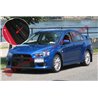RallyArmor | Mud flap Grey logo - EVO X 2008-2015