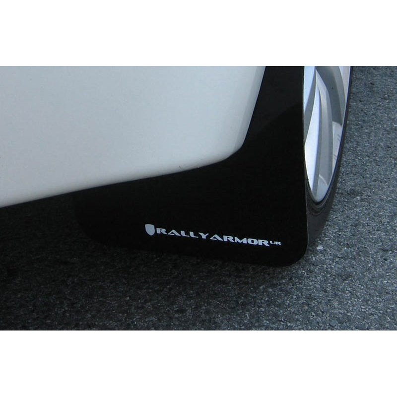 RallyArmor | Mud flap White logo - EVO X 2008-2015 RallyArmor Mud Flaps