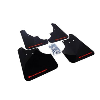 RallyArmor | UR Mud Flap Red Logo - Forester 09-13 RallyArmor Mud Flaps
