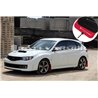 RallyArmor | Red Mud Flap White Logo - WRX Hatch 11-14 / STI Hatch 08-14 RallyArmor Mud Flaps