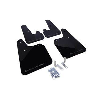 RallyArmor | Mud Flaps Grey Logo - Outback 2010-2014 RallyArmor Mud Flaps