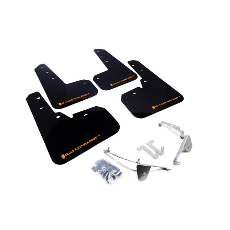 RallyArmor | Mud Flap Orange logo - Crosstrek XV 2013-2017 RallyArmor Mud Flaps