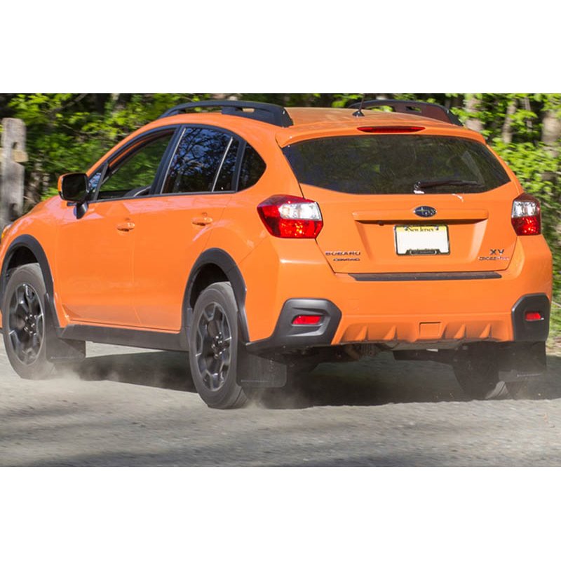 RallyArmor | Mud Flap White logo - Crosstrek XV 2013-2017 RallyArmor Mud Flaps