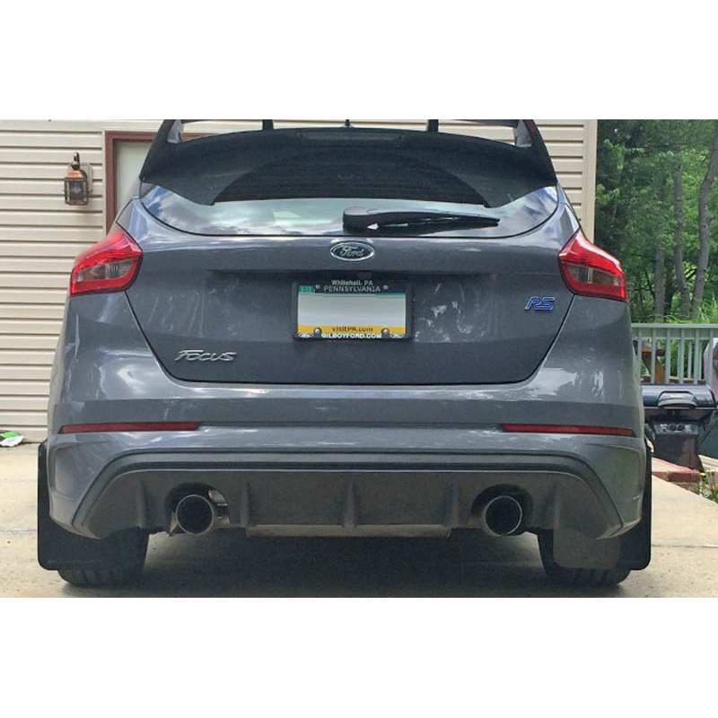 RallyArmor | Mud Flaps Blue Logo - Focus 2012-2018 RallyArmor Mud Flaps