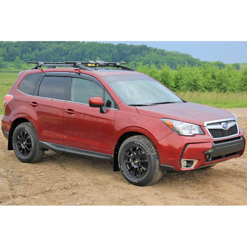RallyArmor | Mud Flaps Red Logo - Forester 2014-2018 RallyArmor Mud Flaps