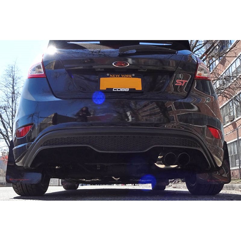 RallyArmor | Mud flap Silver logo - Fiesta ST 2014-2019 RallyArmor Mud Flaps
