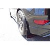 RallyArmor | Red Mud Flaps White Logo - Fiesta ST 2014-2019 RallyArmor Mud Flaps