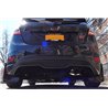 RallyArmor | Red Mud Flaps White Logo - Fiesta ST 2014-2019 RallyArmor Mud Flaps