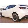 RallyArmor | Mud flap White logo - Mazda3 2014-2018 RallyArmor Mud Flaps