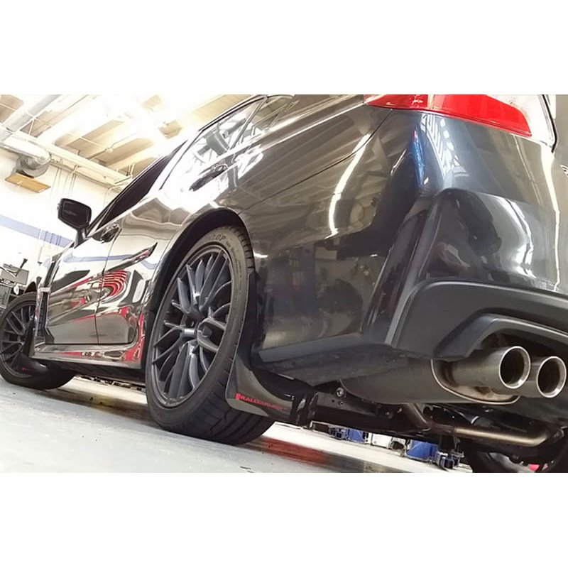 RallyArmor | Mud Flap Silver Logo - WRX / STI 2015-2021