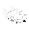 RallyArmor | White Mud Flap Black Logo - WRX / STI 2015-2021 RallyArmor Mud Flaps