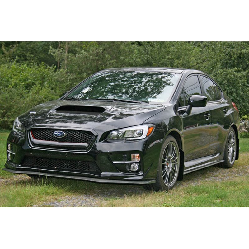 RallyArmor | White Mud Flap Black Logo - WRX / STI 2015-2021 RallyArmor Mud Flaps