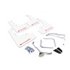RallyArmor | White Mud Flap Red Logo - WRX / STI 2015-2021 RallyArmor Mud Flaps