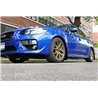 RallyArmor | White Mud Flap Red Logo - WRX / STI 2015-2021 RallyArmor Mud Flaps
