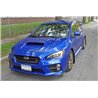 RallyArmor | White Mud Flap Red Logo - WRX / STI 2015-2021 RallyArmor Mud Flaps