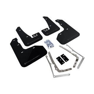 RallyArmor | Mud Flaps Grey Logo - MK7 VW Golf R 2015-2017.5 RallyArmor Mud Flaps