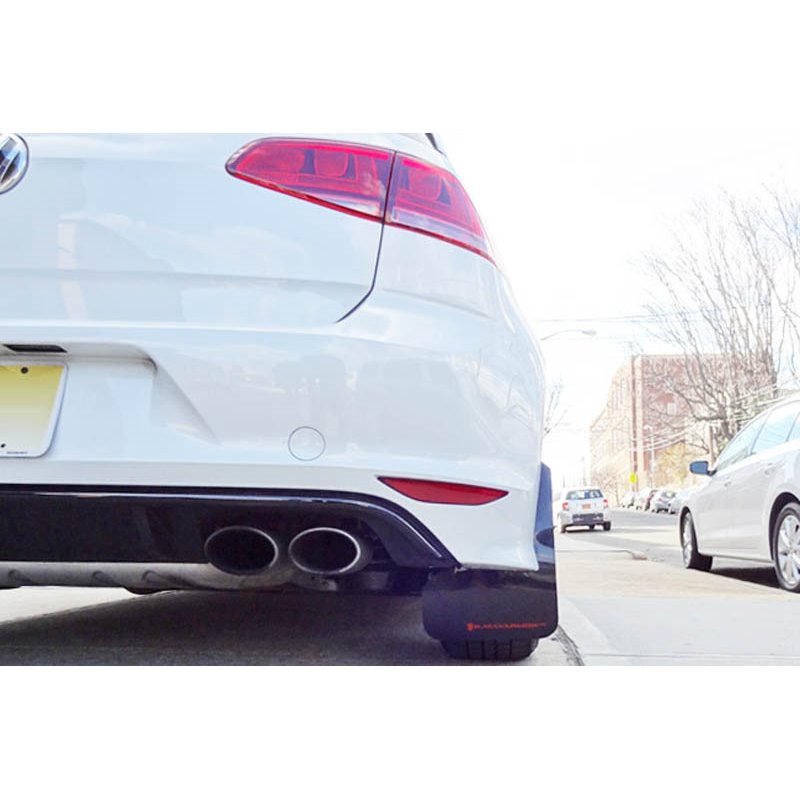RallyArmor | Mud Flaps Red Logo - MK7 VW Golf R 2015-2017.5