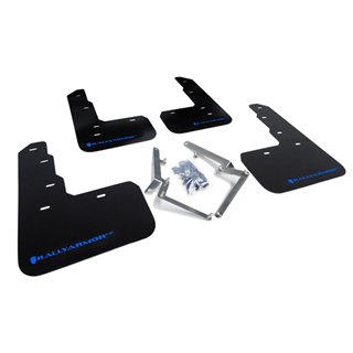 RallyArmor | Mud Flaps Blue Logo - Civic Type R 2017-2021 RallyArmor Mud Flaps