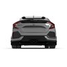 RallyArmor | Mud flap Grey logo - Civic Sport / Sport Touring Hatch 2017-2021 RallyArmor Mud Flaps