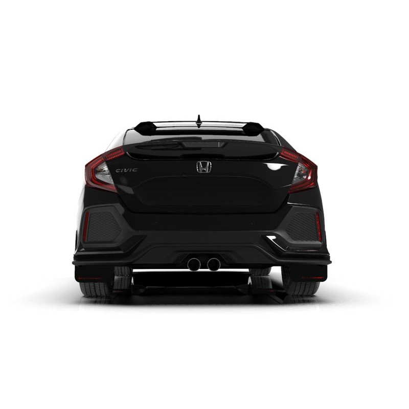 RallyArmor | Mud flap Red logo - Civic Sport / Sport Touring Hatch 2017-2021 RallyArmor Mud Flaps