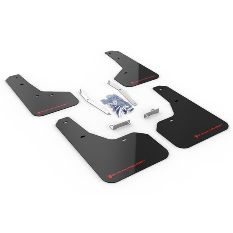RallyArmor | Mud flap Red logo - Forester 2019-2021 RallyArmor Mud Flaps