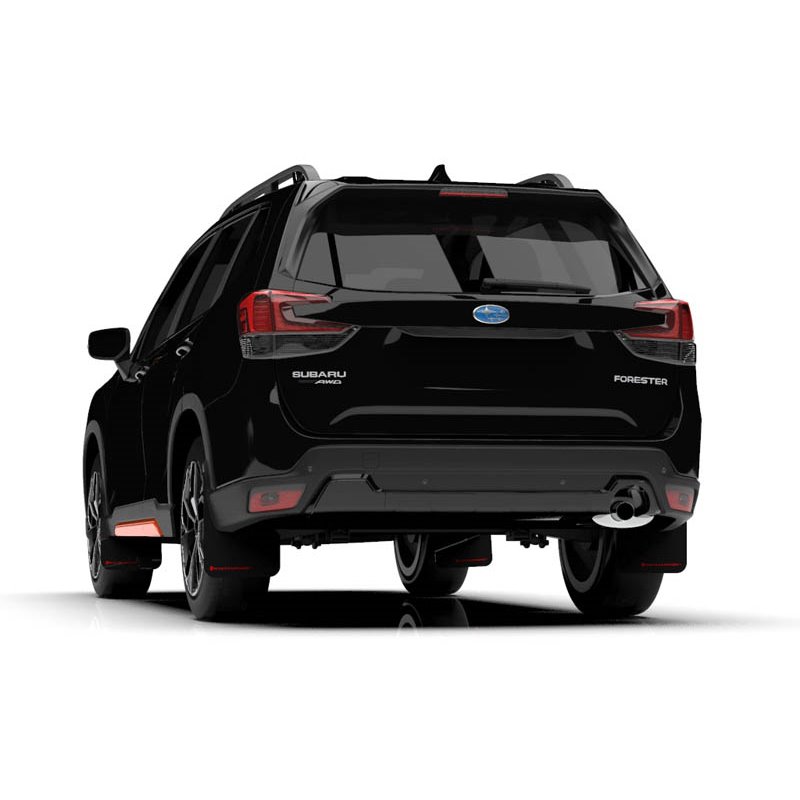 RallyArmor | Mud flap Red logo - Forester 2019-2021 RallyArmor Mud Flaps
