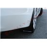 RallyArmor | Mud flap White logo - Lancer 2007-2017 RallyArmor Mud Flaps