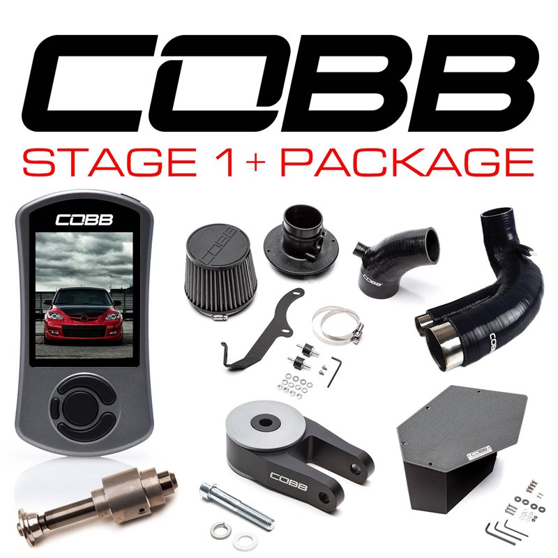 COBB | STAGE 1+ POWER PACKAGE - BLACK / BLACK - MAZDASPEED3 Gen1