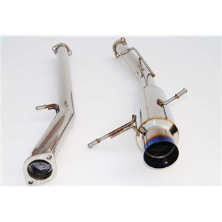 Invidia | N1 Cat-Back Exhaust Burn Tip (NO-RESO) - WRX/STI 2002-2007