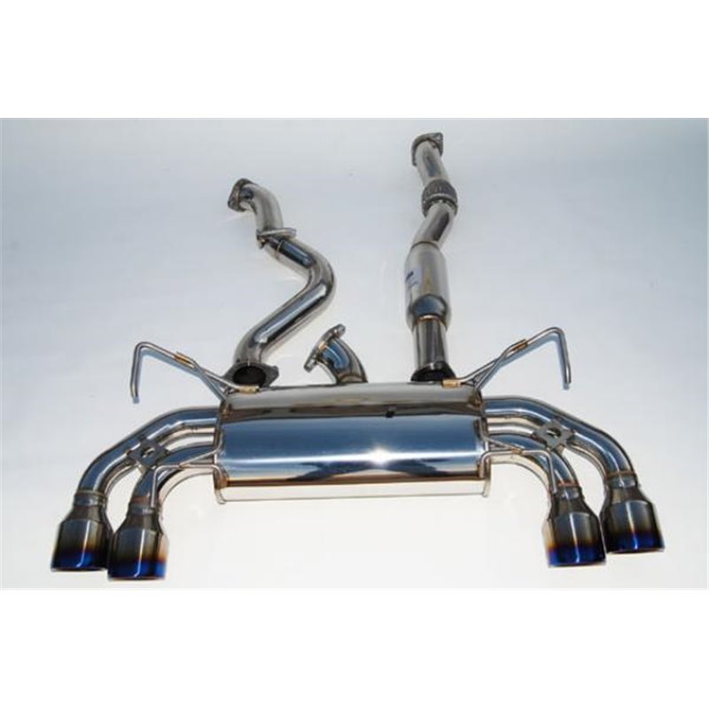 Invidia | Q300 Cat-Back Exhaust Titanium Tip - WRX/STI 2008-2014 HATCH