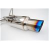 Invidia | N1 Cat-Back Exhaust Dual Exit Blue Tip - WRX/STI Hatch 2008-2014 Invidia Cat-Back Exhausts