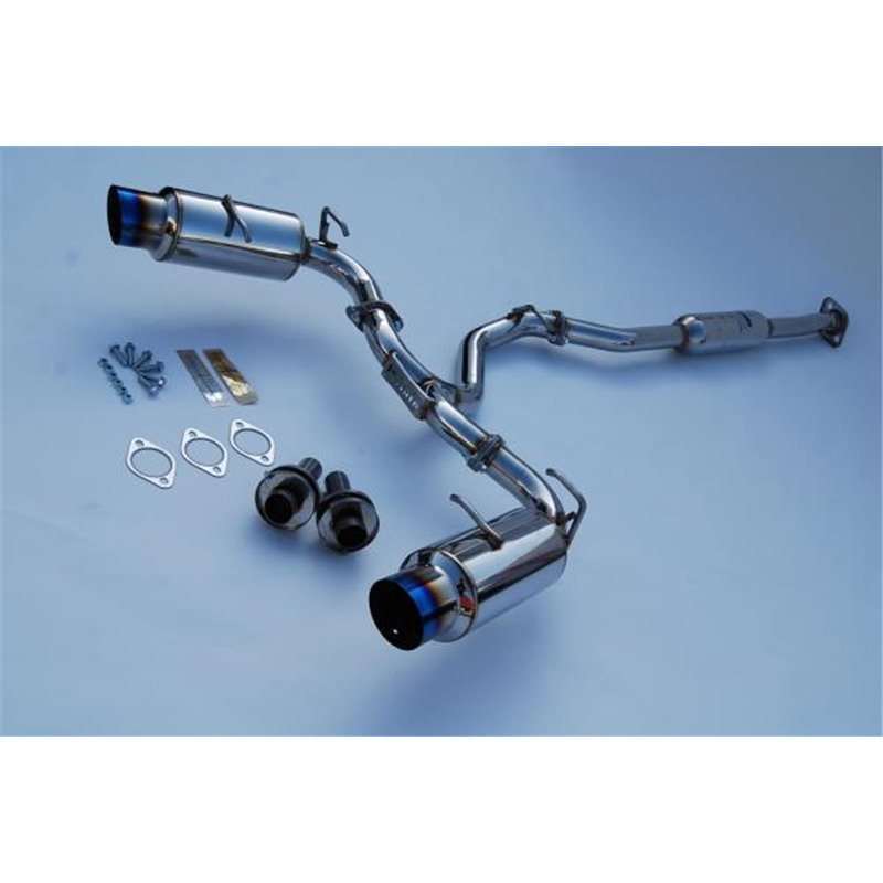 Invidia | N1 Cat-Back exhaust Blue Tip - Subaru BRZ / Scion FR-S / Toyota 86 Invidia Cat-Back Exhausts