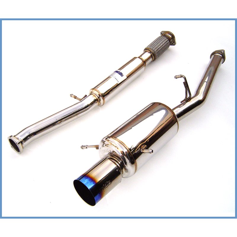 Invidia | G200 Cat-Back Exhaust Titanium Tip - WRX/STI 2002-07 Invidia Cat-Back Exhausts