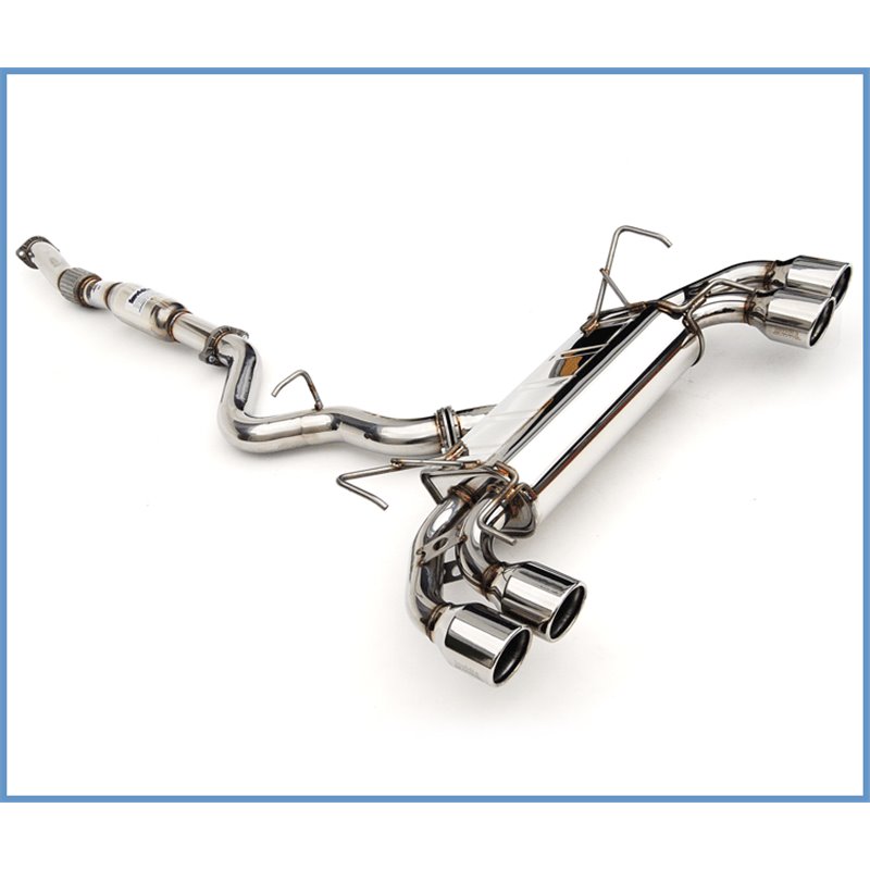Invidia | Q300 Cat-Back Exhaust - WRX/STI 2008-2014 HATCH