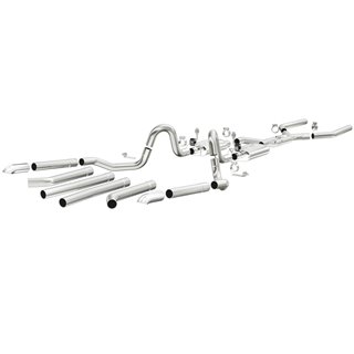 Magnaflow | Street Series Stainless Crossmember-Back System - Monte Carlo / GTO 1968-1973