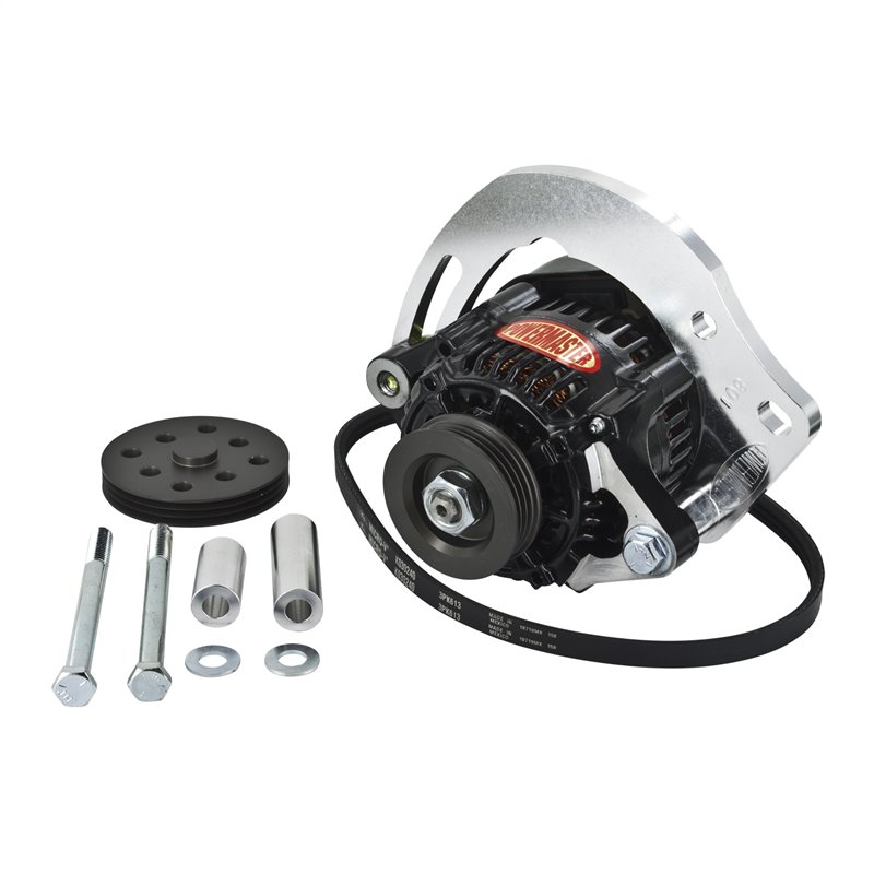 Powermaster | Pro Series Alternator Kit Powermaster Pulleys & Belts