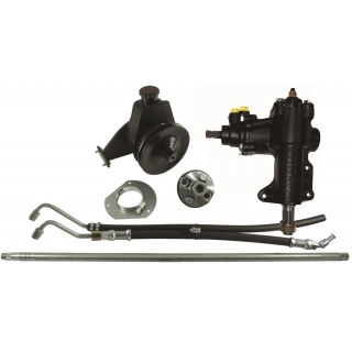 Borgeson | P/S Conversion Kit; Fits 65-66 Mustang with Manual Steering and 200/250 Inline 6 - Mustang 2.8L / 3.3L 1965-1966 B...