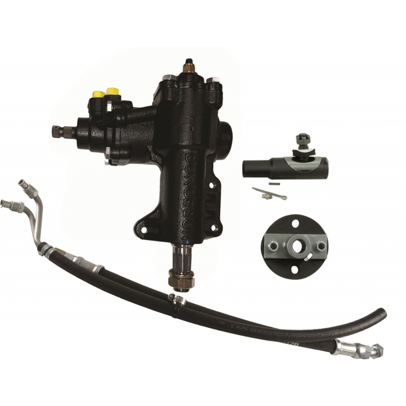 Borgeson | P/S Conversion Kit; Fits 68-70 Mustang with factory Power Steering; and Inline 6 Borgeson Engine Components