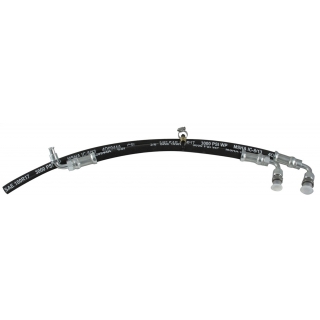 Borgeson | Power Steering Hose Kit 2 Pc Rubber GM Pump to 79-97 Mustang R/P